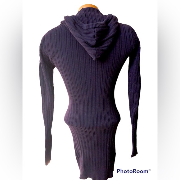*PATTY BOUTIK* sweater dress w/hood - Picture 3 of 5